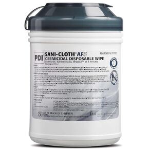 PDI Healthcare P13872 SANI-Cloth AF3 Germicidal Disposable Wipe, Large, 6" x 6.75" Size (Pack of 1920)