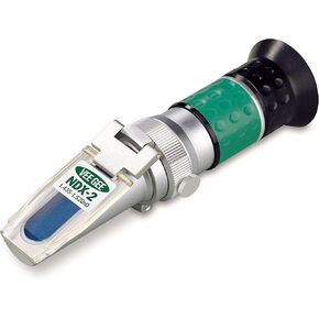 مقياس الانكسار المحمول Vee Gee Scientific NDX-2، مع مقياس معامل الانكسار، 1.435-1.520، دقة +/-0.001، دقة 0.001 in Kuwait