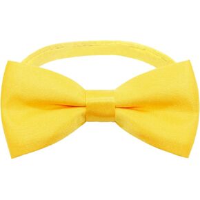 Boys Bow Tie Pre-Tied Adjustable Kids Bow Ties Solid Color Toddler Bow Tie for Boys Girls Kids Toddler Baby