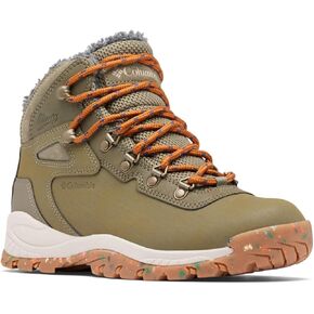 Columbia Women's Newton Ridge Waterproof Omni-Heat II, 2024 Stone Green/Canyon Sun, 7