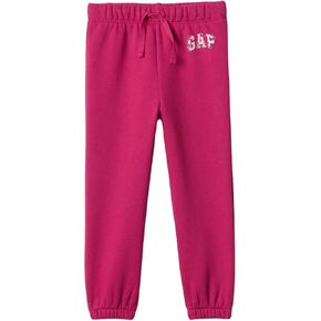 GAP Girls' Logo Pull-on Jogger Sweatpants