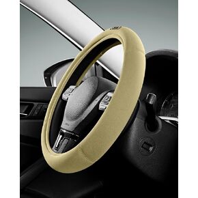 Skechers Steering Wheel Cover, Memory Foam Car Steering Wheel Covers,14.5-15inch Anti-Slip Safety Comfortable Desgin Universal Fits for 95% Truck,SUV,Cars(Black) in Kuwait