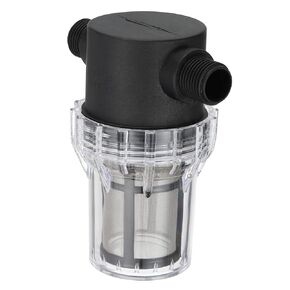 PATIKIL 1/2 Inch Male in-Line Strainer with 100 Mesh Stainless Steel Filter Screen Water Pump Filter for Garden Irrigation Pressure Washer Inlet