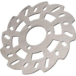 140mm Disc Brake Rotor, 3 Bolts Rounded Brake Disc Thickened Steel Rechangle 8 Holes Light Weight Easy Install Brake Rotor Parts for MTB Road Bikes