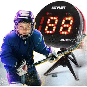 Hockey Gfits Training Equipment & Gear - Radar Speed Guns, Speed Sensor, Hands-Free | Ice Hockey Field Hockey Street Roller Hockey