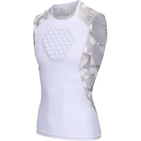 Youth Baseball Chest Protector Softball Padded Shirt Heart Guard Sternum Protection for Baseball,Football,Lacrosse