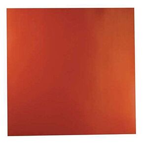 Rubber Sheet, Silicone, Rubber Width 12 in, Rubber Length 12 in, Rubber Thickness 1/32 in, 40A, Plain Backing