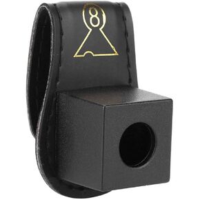 VGEBY Pool Cue Chalk Holder, Magnetic Billiard Snooker Pool Cue Chalk Holder with Belt Clip Portable Fix Cue Chalk Bag
