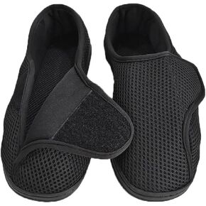 Diabetic Shoes Extra Wide Diabetic Sandals, Adjustable Closed Arch Support Orthotic Shoes for Diabetes Edema Plantar Fasciitis Bunions Arthritis Swollen Feet Indoor and Outdoor