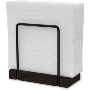 Napkin Holder For Table Wooden Napkin Holder For Party Farmhouse Napkin Holder Cocktail Napkin Holder Black Napkin Holder Outdoor Napkin Holder Wood Napkin Holder Table Napkin Holder