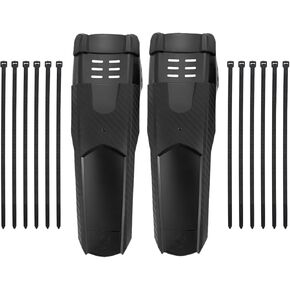 2 PCS Universal Mountain Bike Fender, MTB Bicycle Mudguard, Front and Rear Fenders Mud Guard, 11.4" Length 3.5" Width