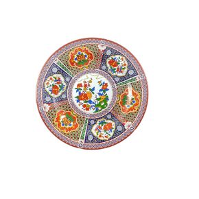 FSE 1016TP Plate, 15-1/2" dia., round, break-resistant, Pack of 12