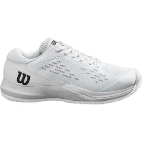 Wilson Rush Pro Ace White/White/Black 6 B (M)