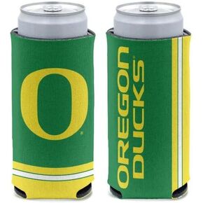 Wincraft NCAA Oregon Ducks Slim Can Cooler, Team Colors, One Size