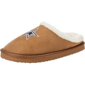 FOCO Dallas Cowboys Closed Back Suede Slipper - Womens Small