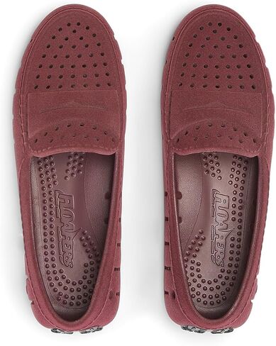 Floafers Women's Posh Driver Faux Suede Boat Shoe in Saudi Arabia