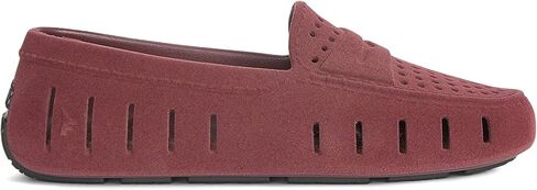 Floafers Women's Posh Driver Faux Suede Boat Shoe in Saudi Arabia
