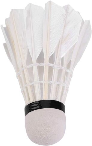 Badminton Balls, Durable Advanced Goose Feather Badminton Shuttlecock, Family for Practice Home Casual Playing in Saudi Arabia