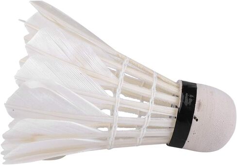 Badminton Balls, Durable Advanced Goose Feather Badminton Shuttlecock, Family for Practice Home Casual Playing in Saudi Arabia