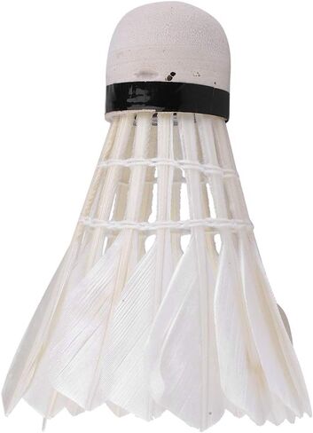 Badminton Balls, Durable Advanced Goose Feather Badminton Shuttlecock, Family for Practice Home Casual Playing in Saudi Arabia