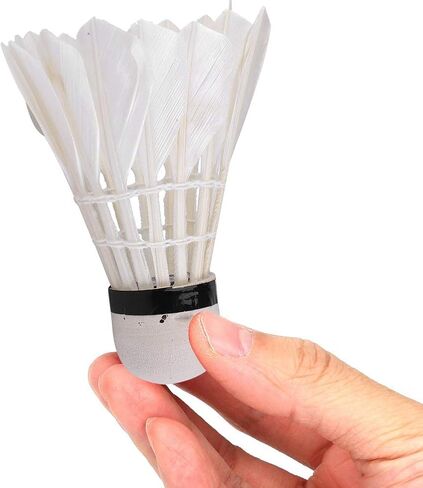 Badminton Balls, Durable Advanced Goose Feather Badminton Shuttlecock, Family for Practice Home Casual Playing in Saudi Arabia