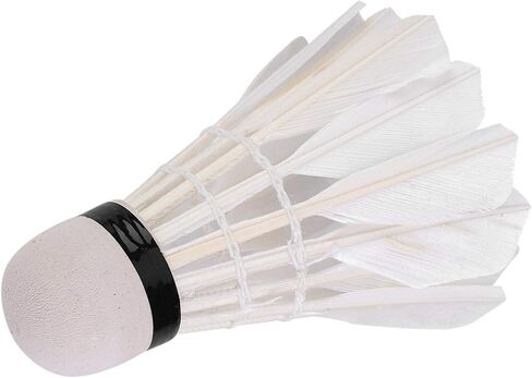 Badminton Balls, Durable Advanced Goose Feather Badminton Shuttlecock, Family for Practice Home Casual Playing in Saudi Arabia