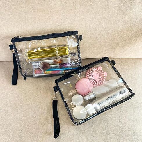 حقيبة ONEART Clear Purse PVC الشفافة تم اعتمادها مع حزام قابل للتعديل للمناسبات الرياضية والحفلات الموسيقية in Saudi Arabia