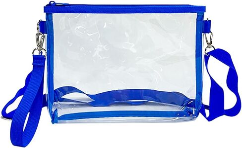 حقيبة ONEART Clear Purse PVC الشفافة تم اعتمادها مع حزام قابل للتعديل للمناسبات الرياضية والحفلات الموسيقية in Kuwait
