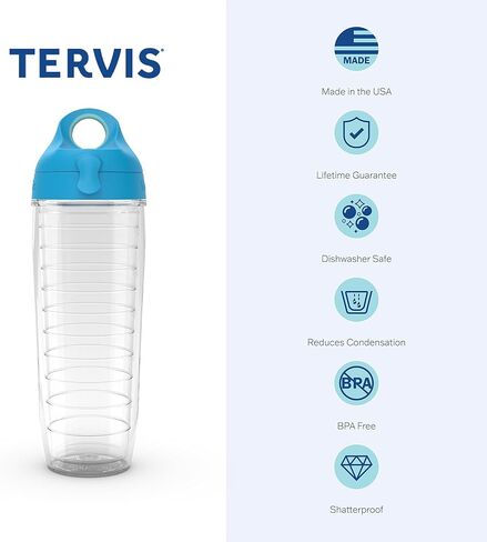 كوب Tervis Softballs مع غلاف وغطاء أخضر ليموني، 16oz، شفاف in Saudi Arabia