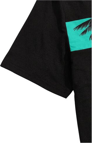 Floerns Men's Shirt and Shorts 2 Piece Sets Graphic Print Beach Outfits in Saudi Arabia