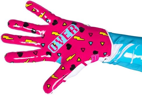 Game Over ERA 9.0s Limited Edition Football Gloves - Men’s Football Receiver Gloves with Sticky ProTac Palms & MassovMesh for Superior Breathability & Durability (Large) in Saudi Arabia