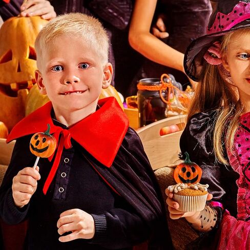 كيسوتو للهالوين من القرع الاصطناعي لتزيين المنزل في الهالوين - عبوة من 6 قطع in Kuwait