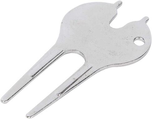 Golf Round Head Portable Metal Golf Divot Tool Spike Remover for Grass Lawn Repairing Tools Accessory in Kuwait