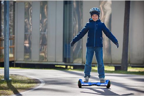 سكوتر فوييجر هوفر فلو هوفر بورد الكهربائي ذاتي التوازن مع عجلات ومصابيح أمامية مضيئة in Kuwait