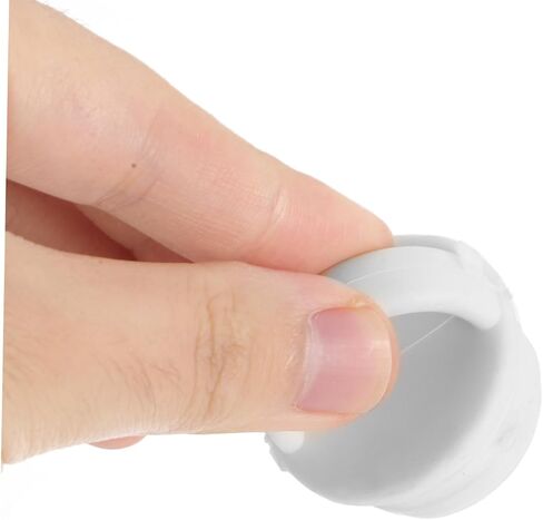 4Pcs mop bucket small outlet stopper small bucket plug stopper for bucket drain outlet stopper mopping bucket stopper small stoppers to rotate mop pool rubber drain plug white in Saudi Arabia