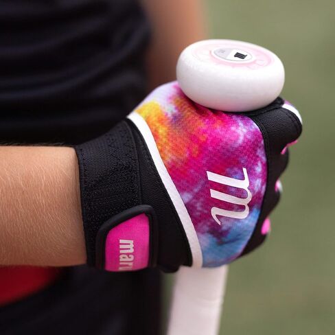 Marucci - Foxtrot T-Ball Batting Glove Black/Pink (MBGFXTR-BK/PK-YM/YL), Youth Medium/Youth Large in Saudi Arabia