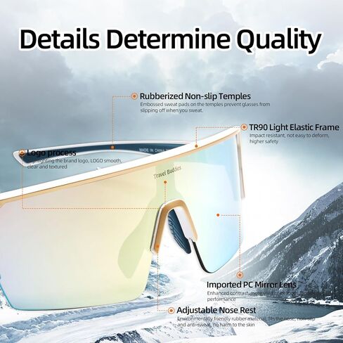 Cycling Bicycle UV Protection Sunglasses Anti-Fog Glasses Mountain Bike Sunglasses Lenses TR90 in Saudi Arabia