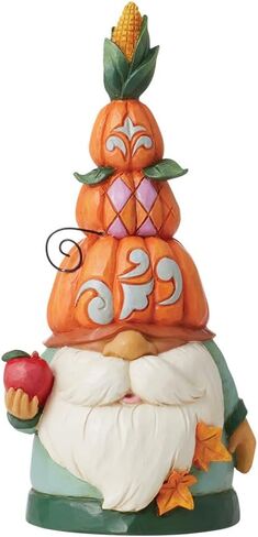Enesco Jim Shore Heartwood Creek Four Seasons Harvest Pumpkin Hat Gnome Figurine, 6.1 inches in Saudi Arabia