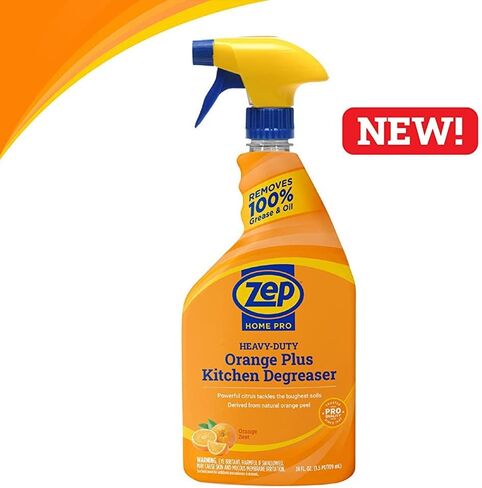 Zep Home Pro Orange Plus Kitchen Degreaser - 24 Fl. Oz. - R49506 - Pro Trusted Cleaning Power: Now in Refreshing Scents and Family Friendly Formulas (1) in Saudi Arabia