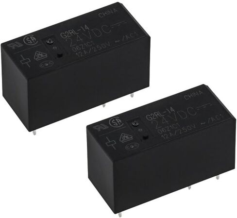 2 قطعة G2RL-14 24VDC مرحل الطاقة 5 دبابيس 12A 250VAC in Kuwait