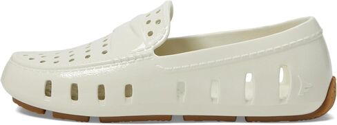 Floafers Kids Prodigy Driver EVA Loafers (Toddler/Little Kid/Big Kid) Red Patent/Black 12 Little Kid M in Kuwait