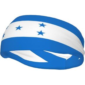 Cute Honduras Flag Headband Honduras Sports Sweatband for Men Women Running Cycling Yoga, Fitness Workout