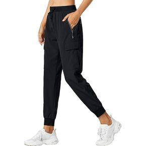 Women's Lightweight Hiking Cargo Pants Sun Protection Pants UV UPF 50+ Joggers Water Resistant
