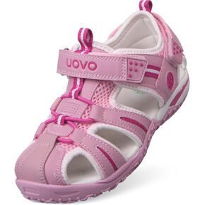 UOVO Boys Girls Sandals Kids Summer Sandals Toddler Little Boys Closed Toe Athletic Hiking Outdoor Sport Sandals Size 6.5 Toddler to 3.5