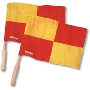 Tandem Sport Linesman Bi-Color with Wooden Handle (Set of 2)