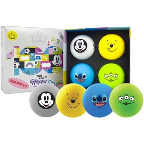 Volvik x Disney - 100 Year Special Collector Golf Ball Gift 4-Ball Pack