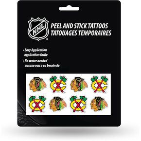 Rico Industries Face Tattoos, 8-Piece Set