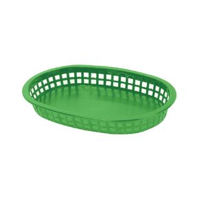 FSE PLBK1034G Fast Food Basket, 10-3/4", oblong, stackable, Pack of 12