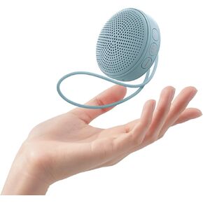 Babelio Macaron Mini Baby Sound Machine - White Noise Machine for Kids & Adults | 17 Soothing Sounds | Compact for Travel | Nursery Must-Have & Perfect Resgistry Gift - Blue