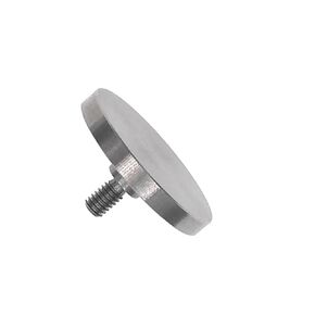 Flat Contact Points for Inch Dial Digital Indicator Depth Gauge Thickness Gauge 4-48 UNF Thread 20mm Diameter 5mm Length
